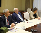 Глава Республики Башкорстан Р.Ф. Хабиров встретился с президентом ПКР П.А. Рожковым и В.П. Лукиным