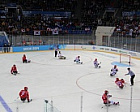 Сборная команда России по хоккею-следж обыграла сборную Италии со счетом 7:0