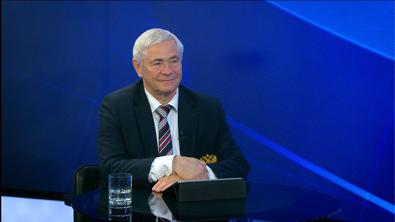 ГТРК Бурятия: Президент ПКР П.А. Рожков в студии программы «Панорама Бурятии»