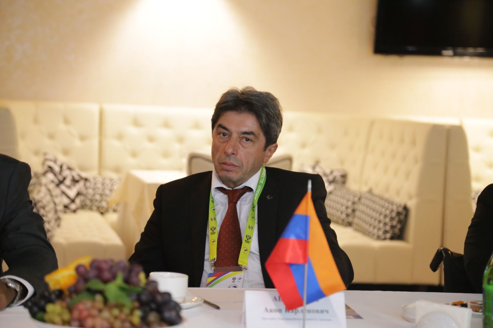 Президент НПК Армении А. Абраамян: «Мы всегда охотно приезжаем на соревнования в Россию»