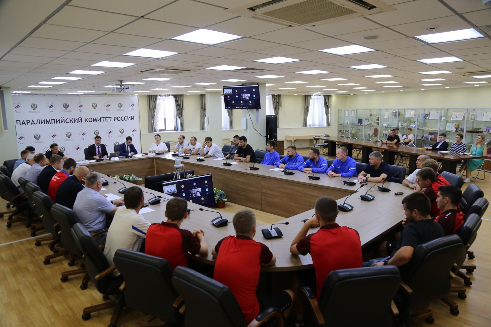 Президент ПКР П.А. Рожков принял участие в работе очередной Конференции Всероссийской федерации футбола лиц с заболеванием церебральным параличом.