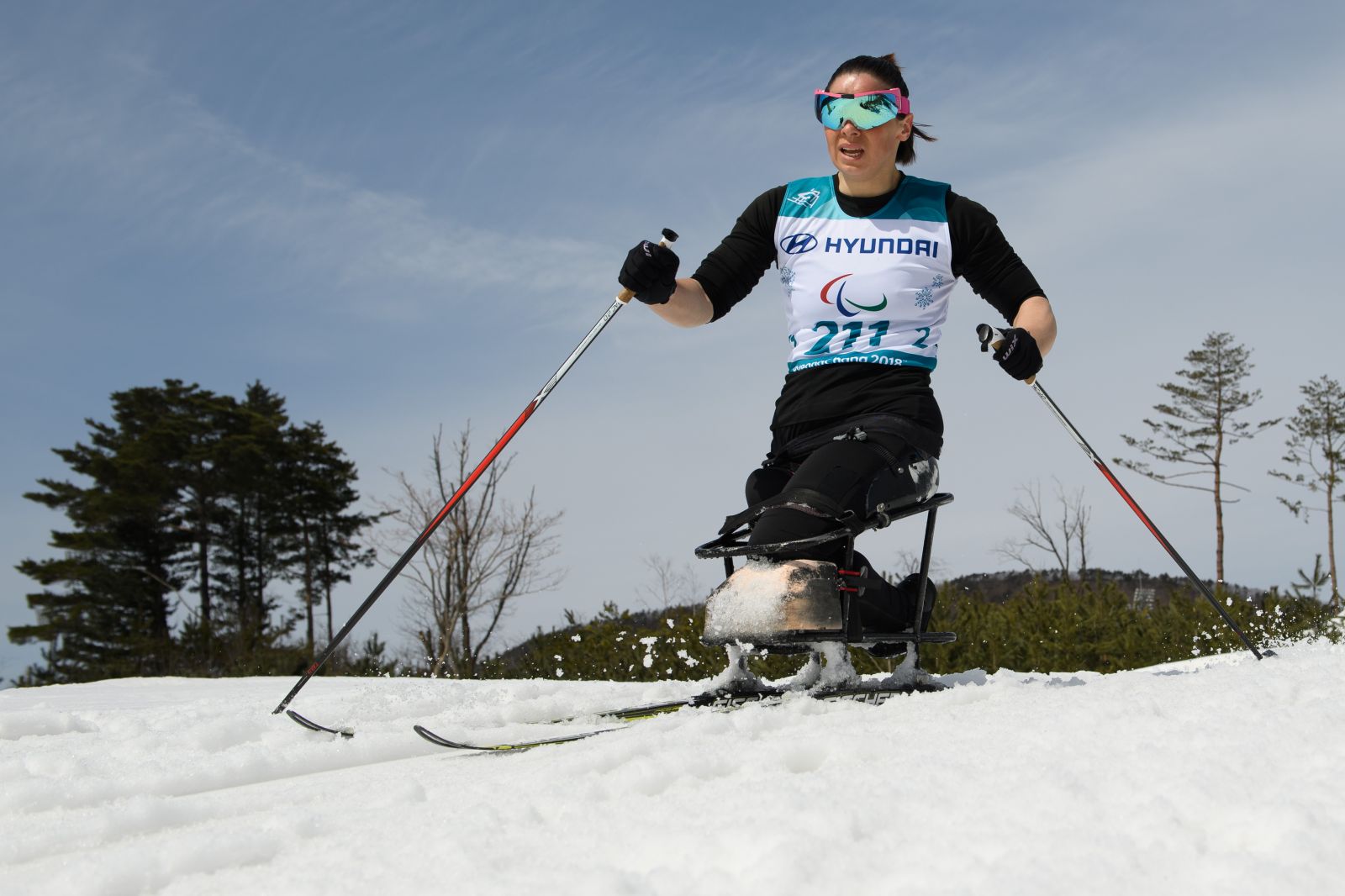 Паралимпиада-2018. 8 день.Марта Зайнуллина завоевала бронзовую медаль в лыжных гонках на дистанции 5 км 