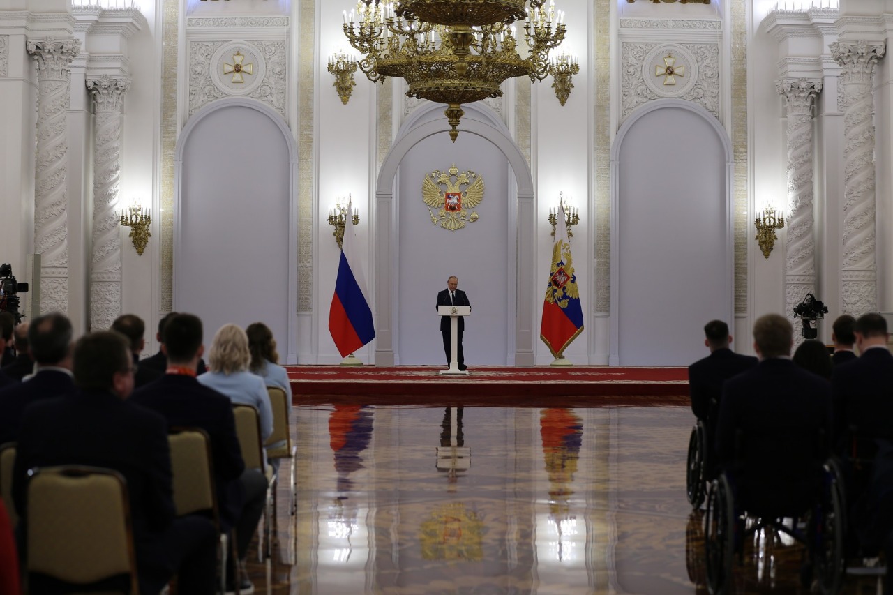 Фотогалерея: Вручение государственных наград и встреча с Президентом РФ В.В. Путиным в Кремле