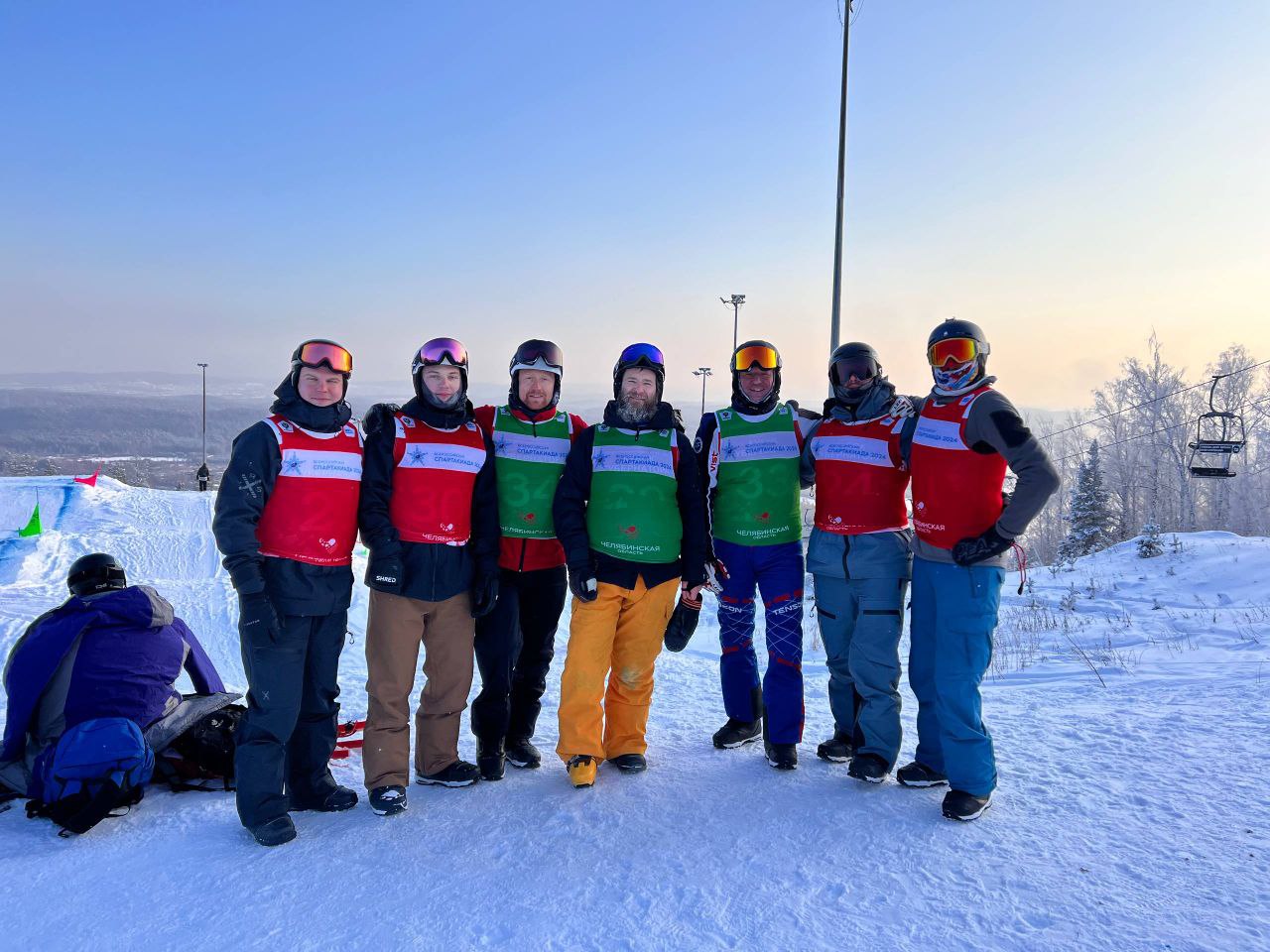В Челябинской области завершился 1 этап Кубка России по сноуборду спорта лиц с ПОДА