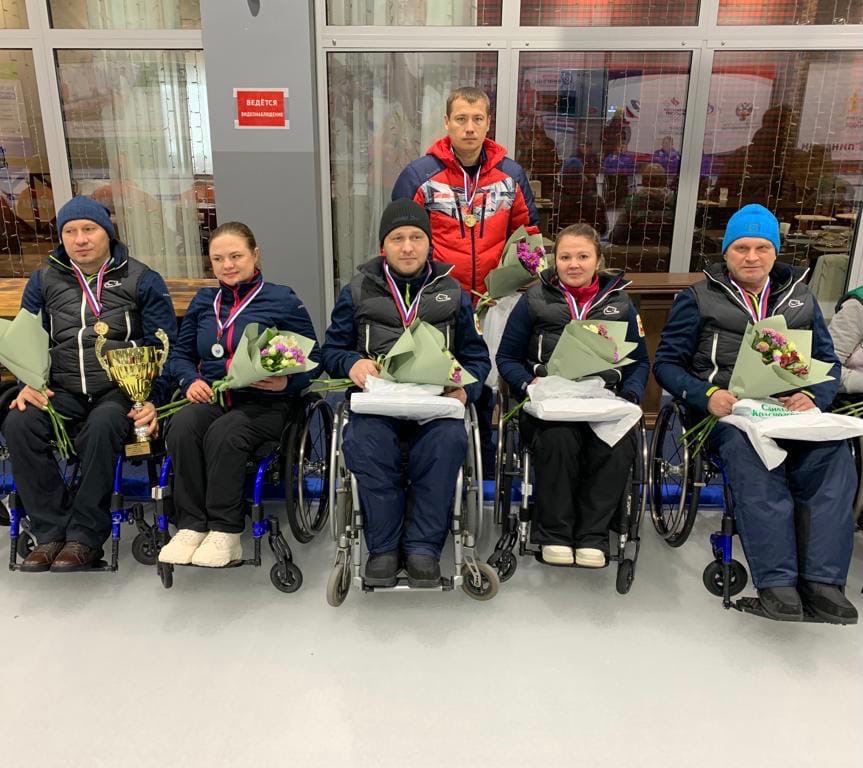 Команда Челябинской области стала победителем Кубка России по кернингу на колясках