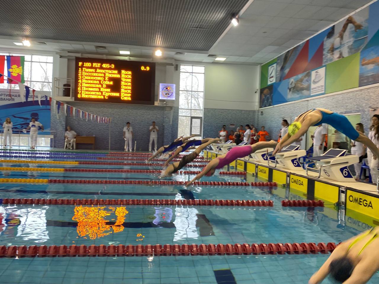 Сборная Москвы выиграла командный зачет чемпионата России по плаванию спорта лиц с ПОДА в Краснодаре 