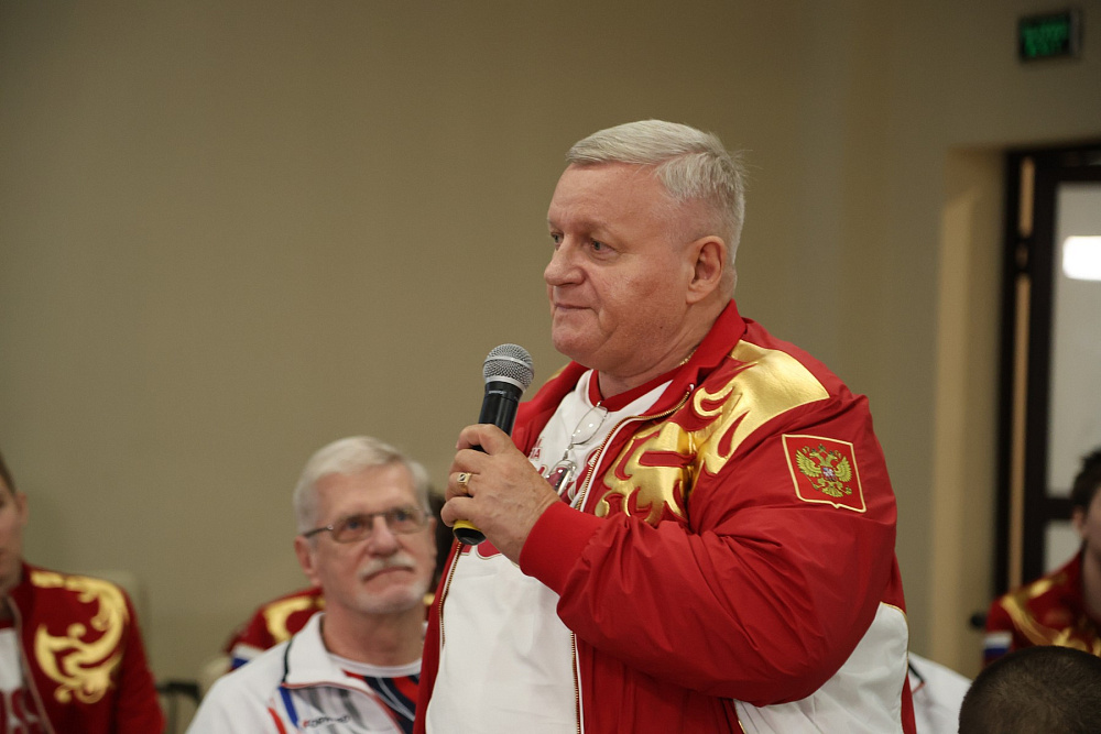Президент ПКР П.А. Рожков встретился с паралимпийской сборной командой России по плаванию в преддверии чемпионата Европы Президент ПКР П.А. Рожков встретился с паралимпийской сборной командой России по плаванию в преддверии чемпионата Европы