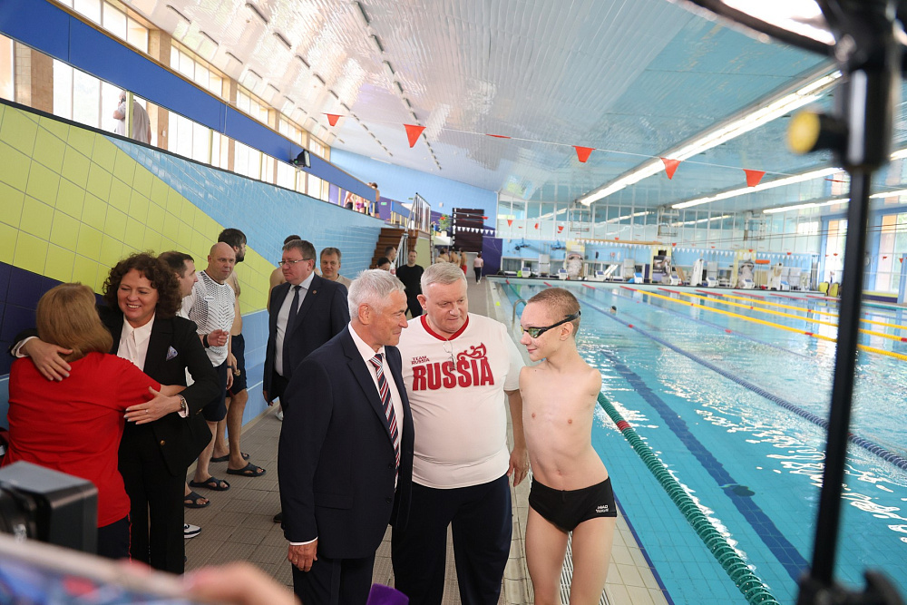 Президент ПКР П.А. Рожков встретился с паралимпийской сборной командой России по плаванию в преддверии чемпионата Европы Президент ПКР П.А. Рожков встретился с паралимпийской сборной командой России по плаванию в преддверии чемпионата Европы