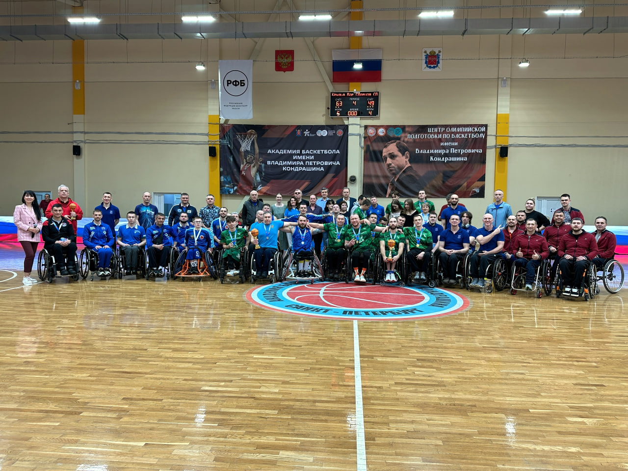 «Крылья Барса» - победитель второго круга чемпионата России по баскетболу на колясках