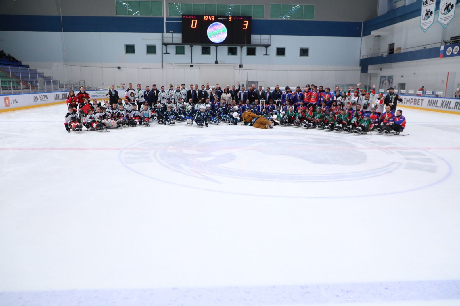 СХК «Югра» стал победителем I круга чемпионата России по следж-хоккею 