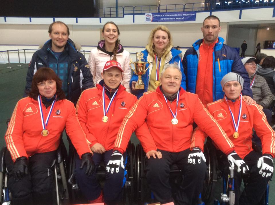 Сборная Москвы стала победителем чемпионата России по керлингу на колясках
