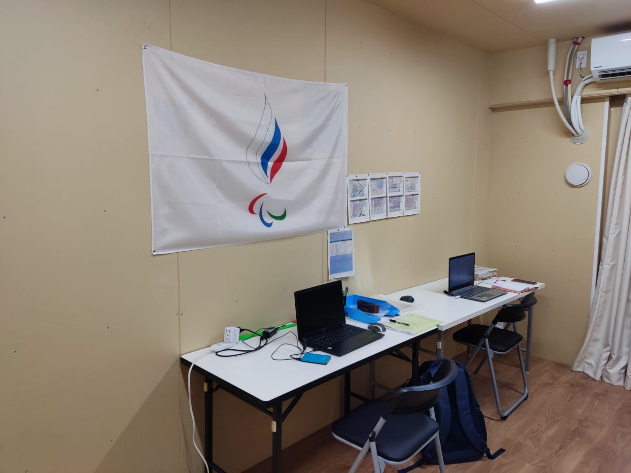 В Паралимпийской деревне в Токио подготовлены к работе Штаб команды ПКР, медицинский центр ФМБА России и осмотрены места проживания команд