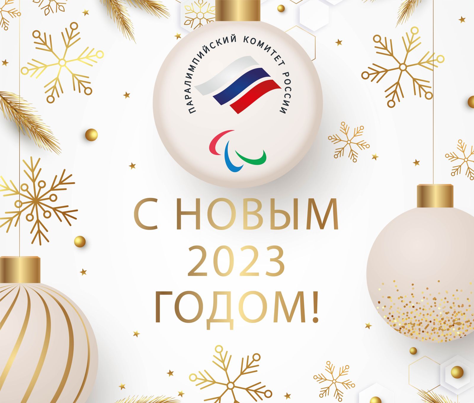 Поздравление президента ПКР П.А. Рожкова с Новым 2023 годом!