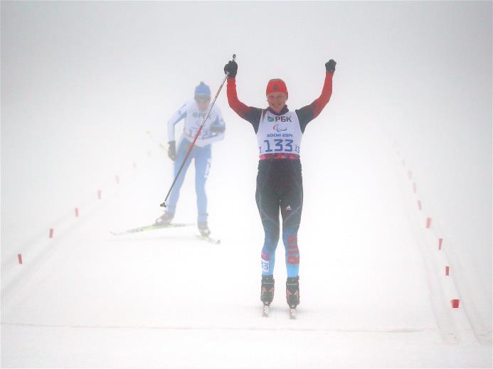 Золотую и бронзовую медали завоевали российские биатлонистки с поражением опорно-двигательного аппарата на дистанции 10 км  