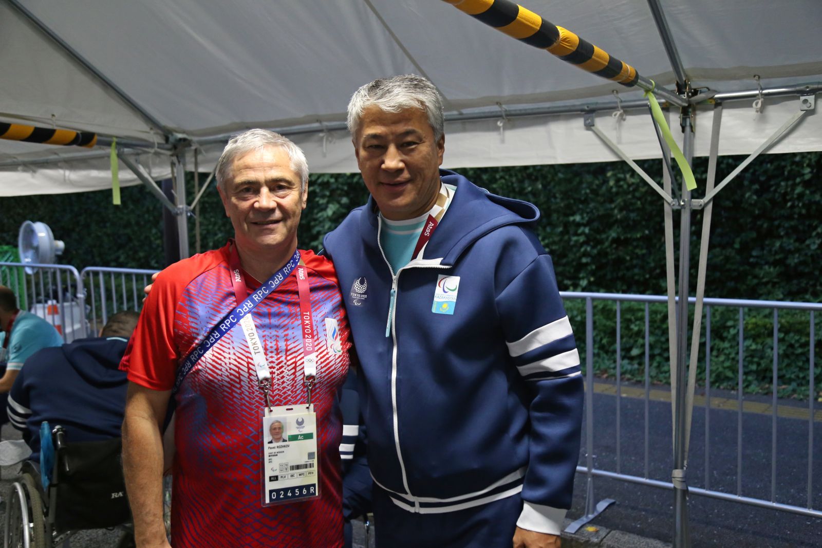 П. А. Рожков в г. Токио встретился с президентом НПК Казахстана К. Боранбаевым