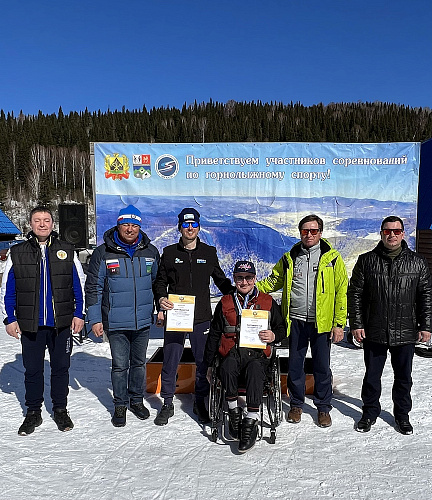 Ворончихина и Бугаев стали абсолютными чемпионами России по горнолыжному спорту лиц с ПОДА