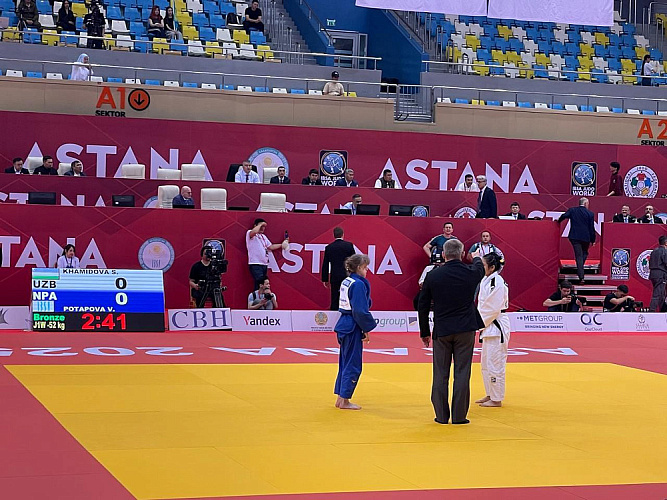6 медалей завоевали российские дзюдоисты в первый день чемпионата мира Международной федерации спорта слепых в Казахстане