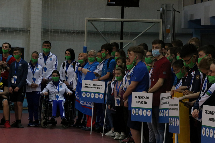 Руководители ПКР в г. Белгороде приняли участие в открытии Всероссийской летней спартакиады детей-инвалидов с поражением ОДА, юноши, девушки, 14-18 лет