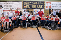 Сборная команда России по регби на колясках заняла 5 место на международных соревнованиях в Польше