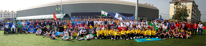 Генеральный секретарь ПКР, 5-кратный чемпион Паралимпийских игр А.А. Строкин принял участие в церемониях награждения и закрытия ежегодного фестиваля футбола для людей с инвалидностью и ОВЗ «FONBET Стальная воля»