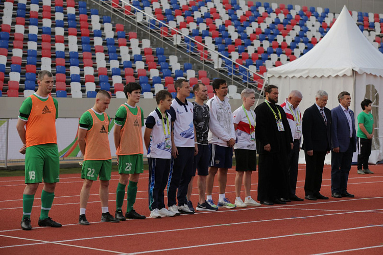 Участники Игр Паралимпийцев "Мы вместе. Спорт" почтили память ушедшего из жизни главного тренера сборной России А.М. Барамидзе Участники Игр Паралимпийцев "Мы вместе. Спорт" почтили память ушедшего из жизни главного тренера сборной России А.М. Барамидзе