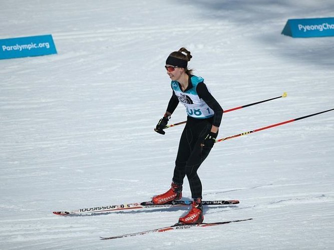 Паралимпиада-2018. 4 день. Михалина Лысова завоевала "серебро" в биатлоне стоя на 10 км среди лиц с нарушением зрения