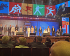 Генеральный секретарь ПКР А.А. Строкин в Омске принял участие в церемонии открытия Аллеи Олимпийских чемпионов