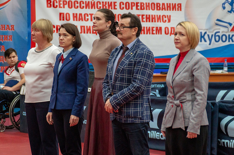 В Санкт-Петербурге стартовали Кубок России и Всероссийские соревнований «Кубок Петра I» по настольному теннису спорта лиц с ПОДА