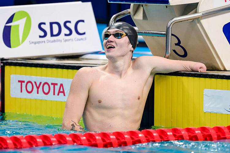 21 золотую, 20 серебряных и 19 бронзовых наград завоевали российские паралимпийцы на чемпионате мира по плаванию в Сингапуре