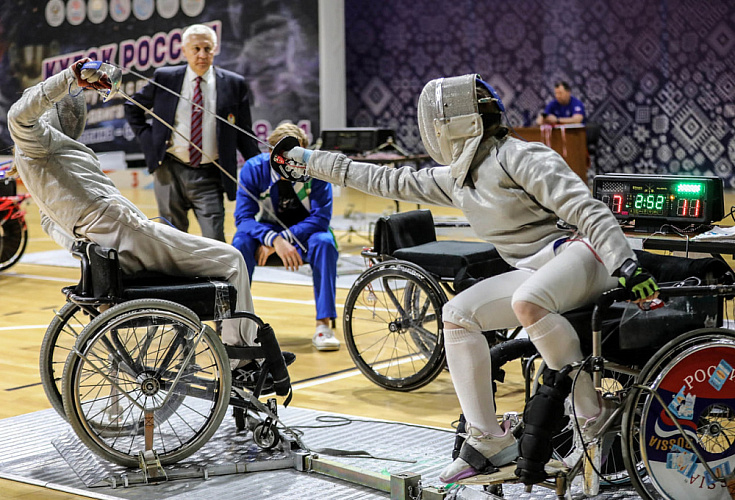 В Уфе завершился Кубок России по фехтованию на колясках 