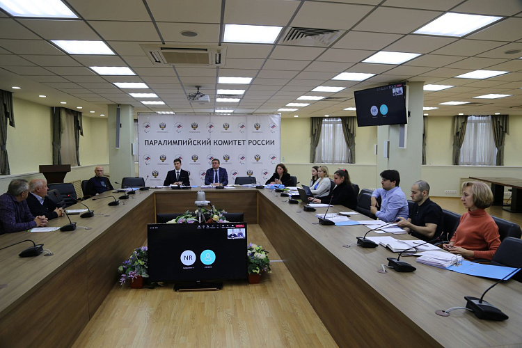 А.А. Строкин провел заседание Комиссии по аттестации главных и старших тренеров по летним дисциплинам Всероссийской федерации спорта лиц с поражением ОДА