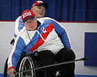 Сборная команда России по керлингу на колясках в 3-й день чемпионата мира выиграла у сборной Латвии и потерпела поражение от сборной США