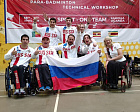 1 золотую и 4 бронзовые медали завоевали российские спортсмены на международных соревнованиях по парабадминтону  - Uganda Para-Badminton International 2019