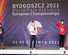 16 золотых, 12 серебряных и 12 бронзовых медалей завоевала сборная России по итогам трех дней чемпионата Европы по легкой атлетике МПК