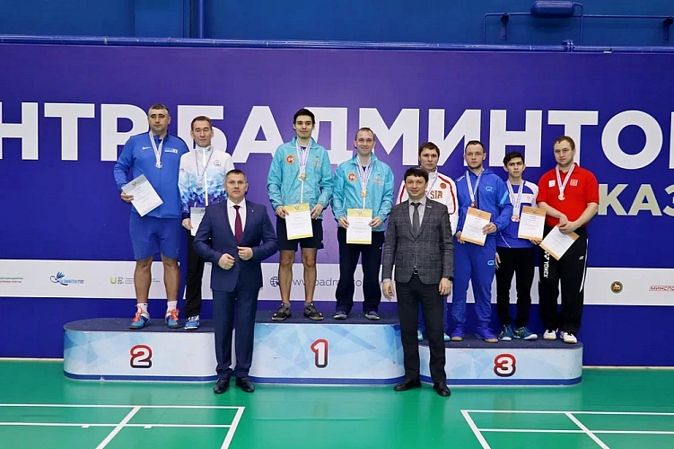 19 комплектов медалей было разыграно на Всероссийских соревнованиях по парабадминтону в Казани