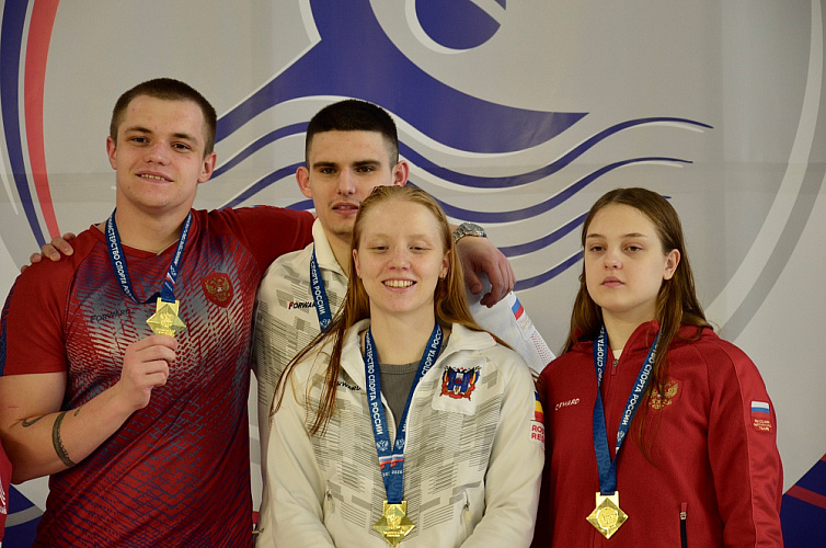 Ростовская область - победитель в общекомандном зачете на чемпионате России по плаванию спорта слепых