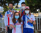 1 серебряную и 3 бронзовые медали завоевала сборная России по паратриатлону на этапе Мировой серии в Японии