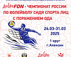 В Алексине стартовал ДоброFon - чемпионат России по волейболу сидя спорта лиц с поражением опорно-двигательного аппарата среди команд 2 дивизиона