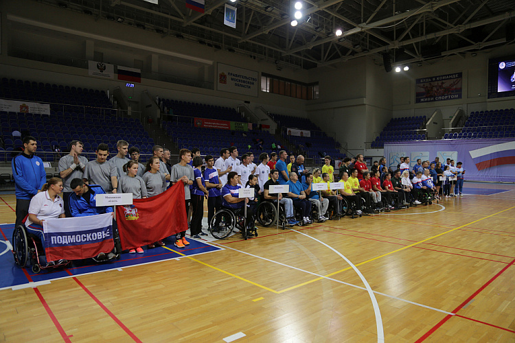 П.А. Рожков в г. Раменском принял участие в просмотре соревнований и церемонии награждения победителей и призеров Всероссийских соревнований по парабадминтону