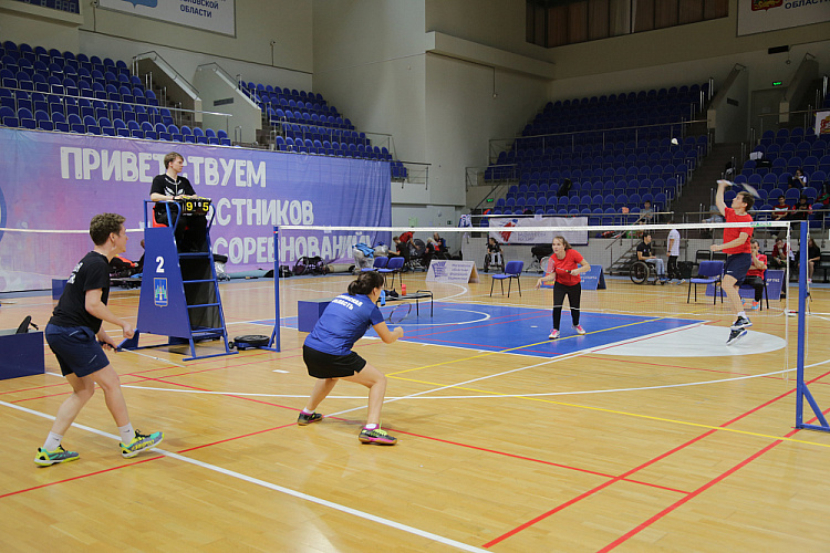 П.А. Рожков в г. Раменском принял участие в просмотре соревнований и церемонии награждения победителей и призеров Всероссийских соревнований по парабадминтону