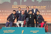 2 бронзовые медали завоевали российские паралимпийцы на этапе Кубка мира по фехтованию на колясках в Венгрии