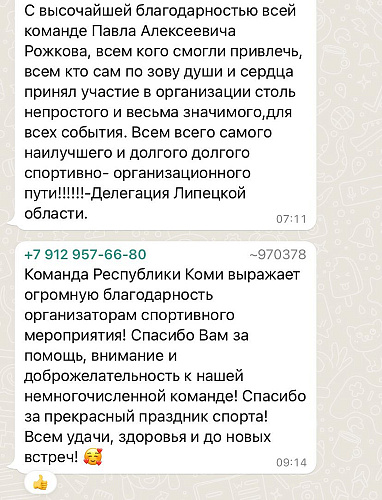 Сборные команды субъектов РФ высоко оценили уровень организации Летних Игр Паралимпийцев «Мы вместе. Спорт»