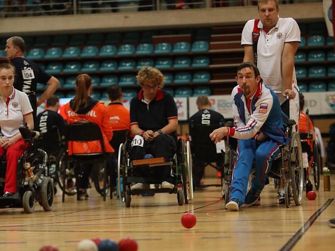 Михаил Гутник завоевал серебряную медаль на международном турнире по бочча «Povoa Boccia World Open»