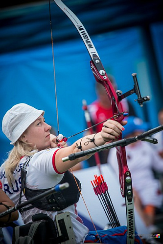 Россияне выиграли  золотую, серебряную и бронзовую медали  по итогам третьего дня чемпионата мира по стрельбе из лука спорта лиц с ПОДА в Китае 