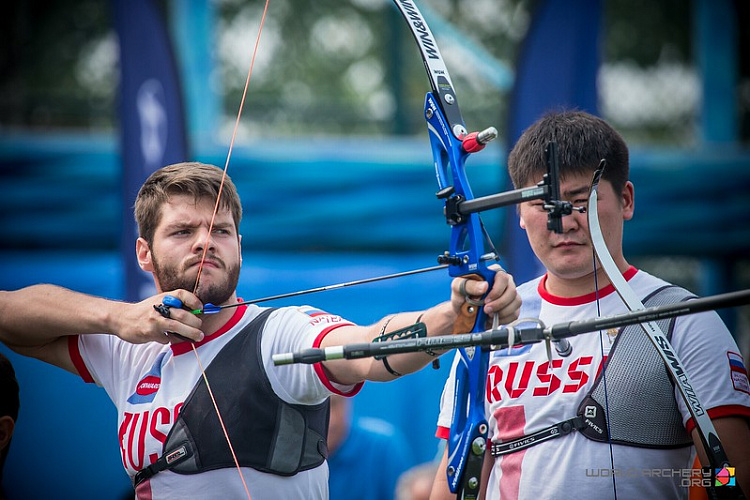 Россияне выиграли  золотую, серебряную и бронзовую медали  по итогам третьего дня чемпионата мира по стрельбе из лука спорта лиц с ПОДА в Китае 