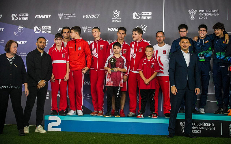 Турнир по адаптивному футболу «Стальная воля» завершился в Казани