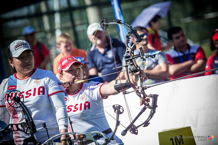 Россияне выиграли  золотую, серебряную и бронзовую медали  по итогам третьего дня чемпионата мира по стрельбе из лука спорта лиц с ПОДА в Китае 