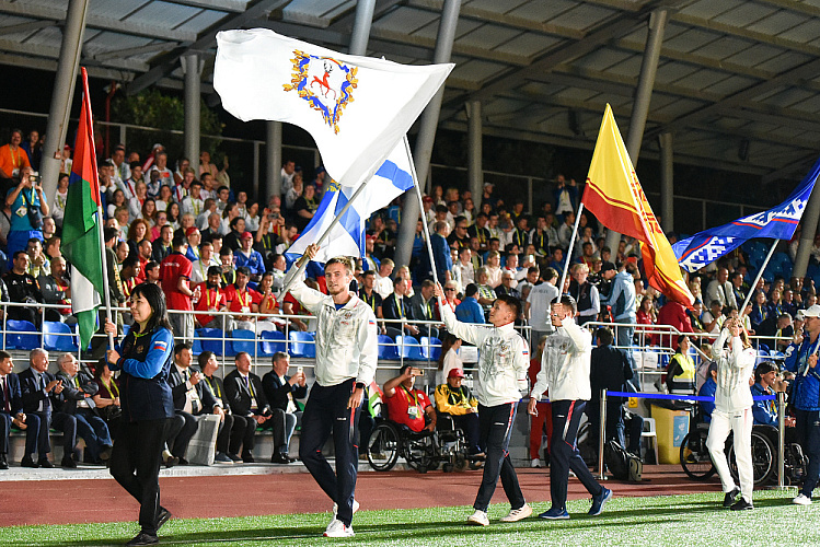 В Сочи состоялась торжественная церемония закрытия Летних Игр Паралимпийцев «Мы вместе. Спорт»