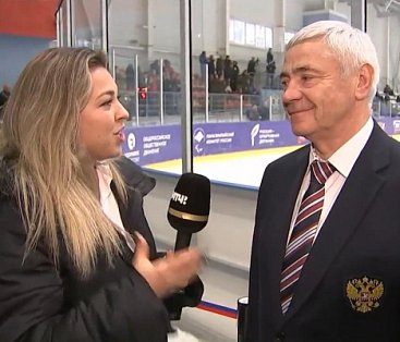 Президент ПКР П.А. Рожков на форуме "России - спортивная держава" в Самаре в эфире "Матч ТВ" дал большое интервью для программы "Есть тема"