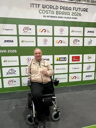 5 медалей завоевали российские паралимпийцы на международных соревнованиях по настольному теннису в Испании